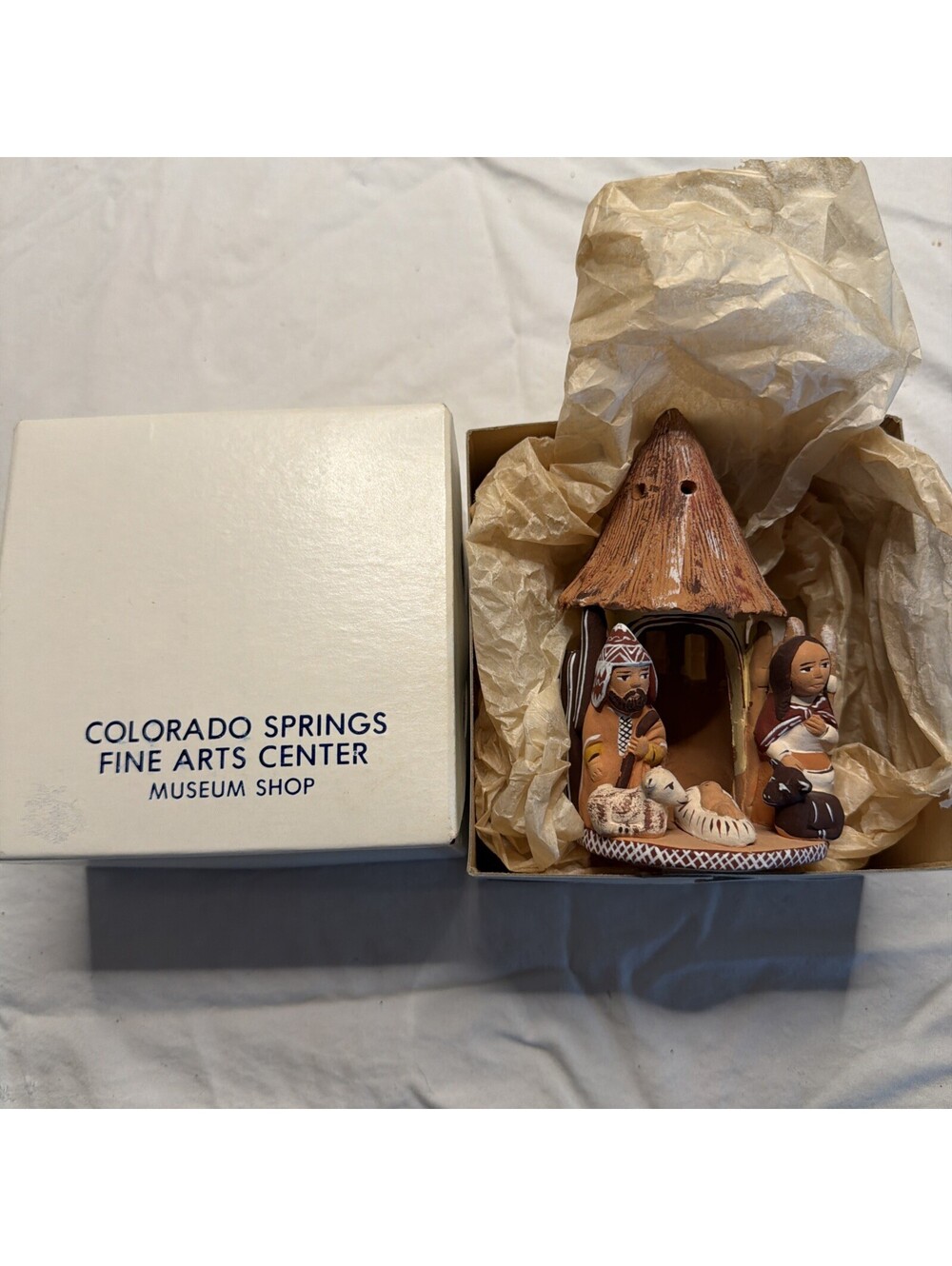 Colorado Springs Fine Arts Museum Shop Figurine-  Pretty-  Made In Peru- #366